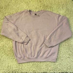 Purple sweatshirt
